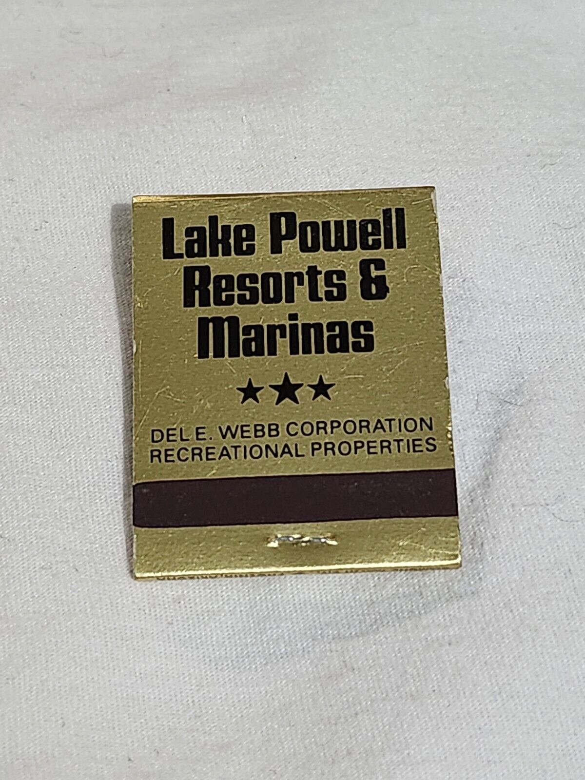 Vintage Matchbook Lake Powell Resorts and Marinas Unstruck