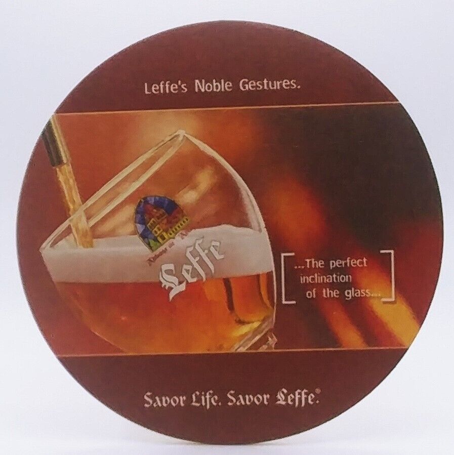 2007 InBev Belgium Brewery Co Step One on Pouring Beer Coaster-R455
