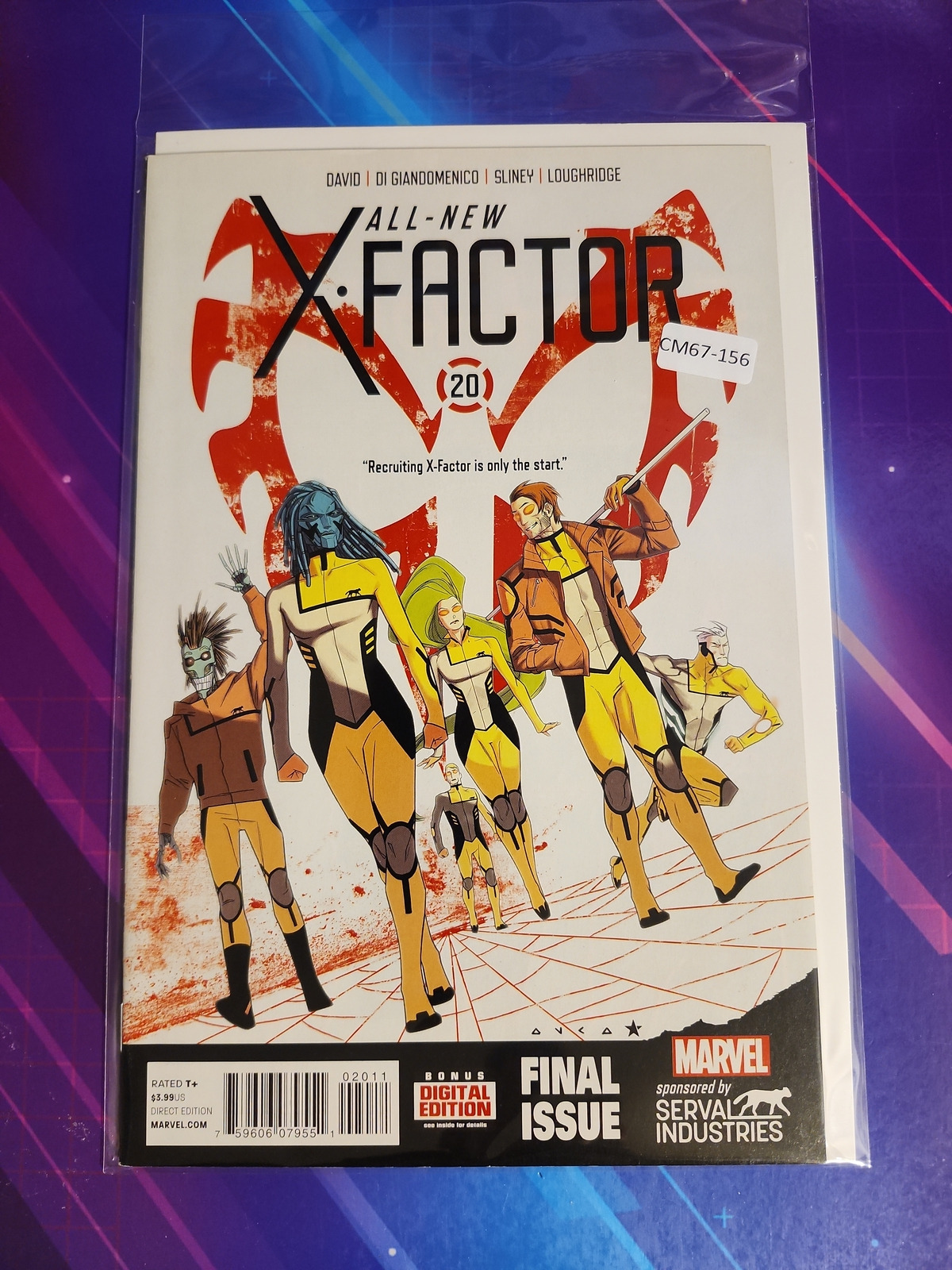 ALL-NEW X-FACTOR #20 HIGH GRADE MARVEL COMIC BOOK CM67-156
