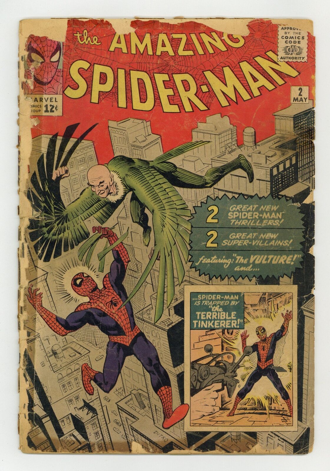 Amazing Spider-Man #2 PR 0.5 1963 1st app. Vulture