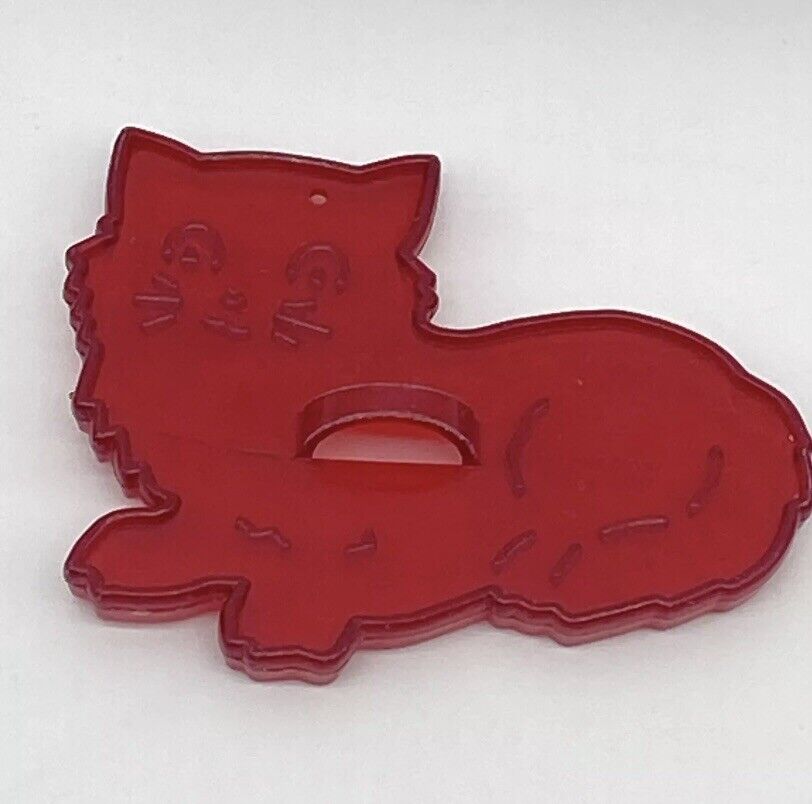 HRM Crown Vintage Red Cat Cookie Cutter Mother Goose Shape 3\