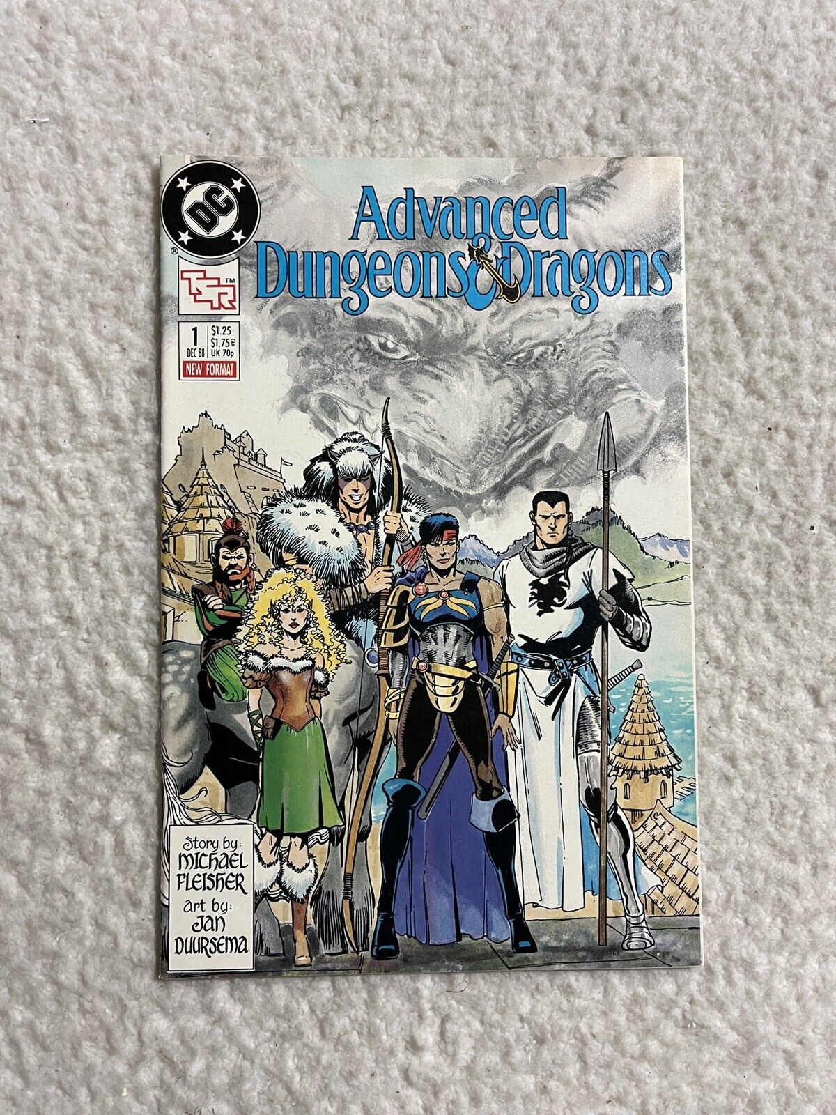 Advanced Dungeon & Dragons #1 DC Comics 1988 First Appearance Higher Grade