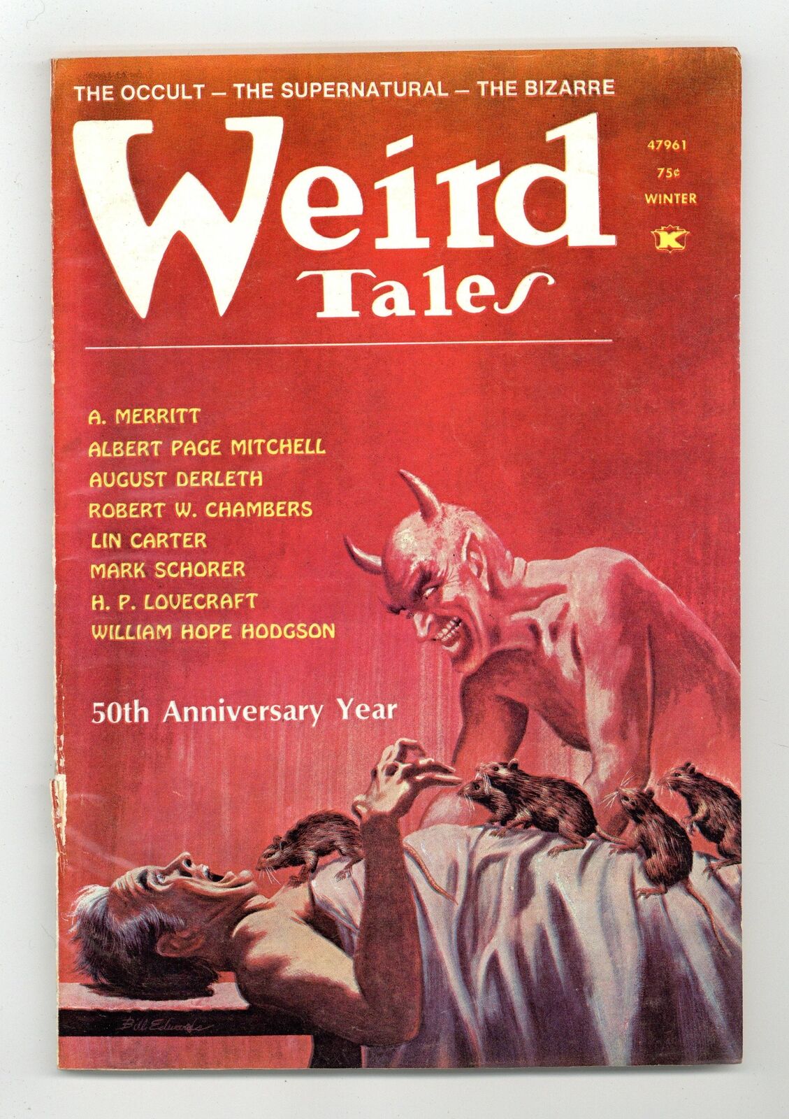 Weird Tales Pulp 1st Series Dec 1973 Vol. 47 #3 VG 4.0