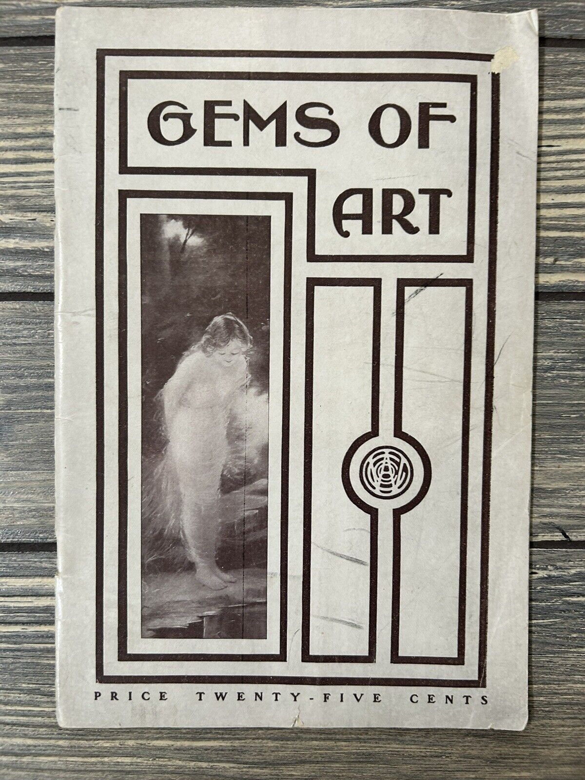Vintage 1903 Gems of Art Booklet The White City Art Company 