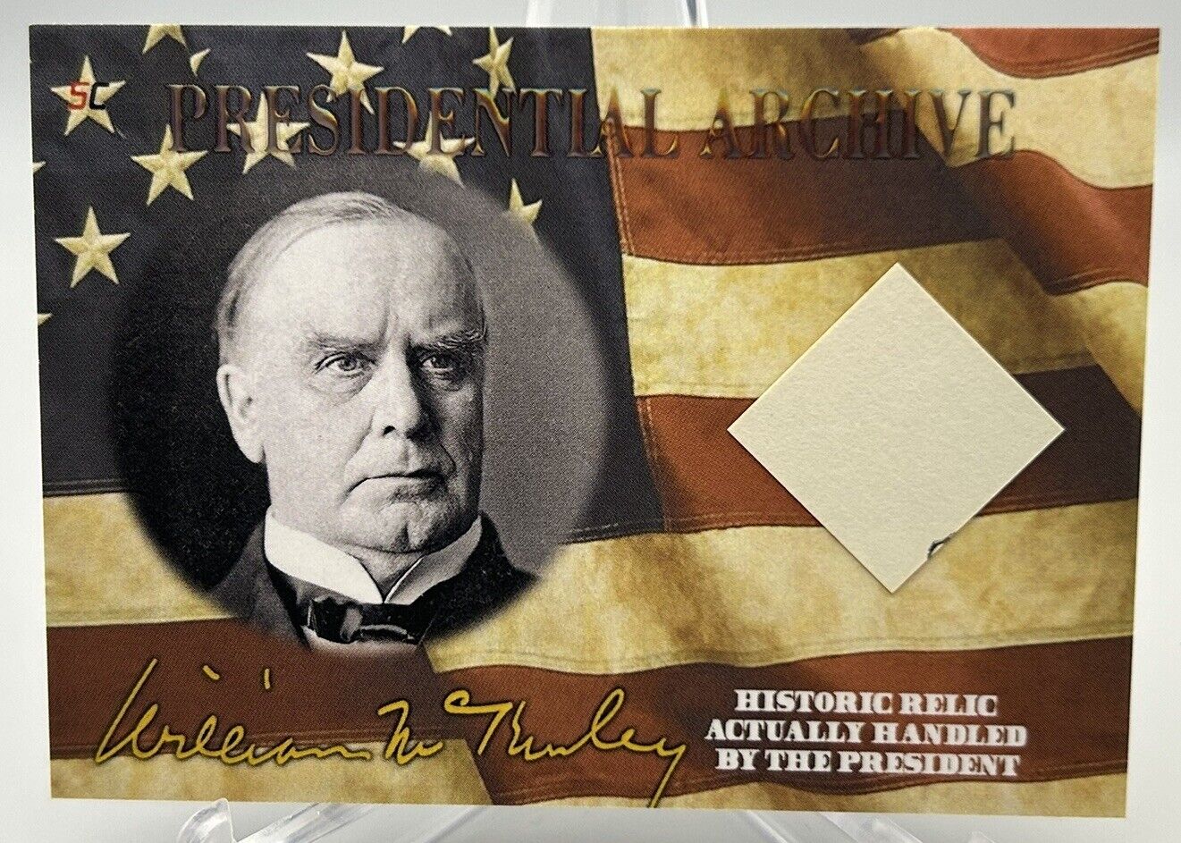 William McKinley 2020 POTUS A Word from the President Handled Historic Relic🔥