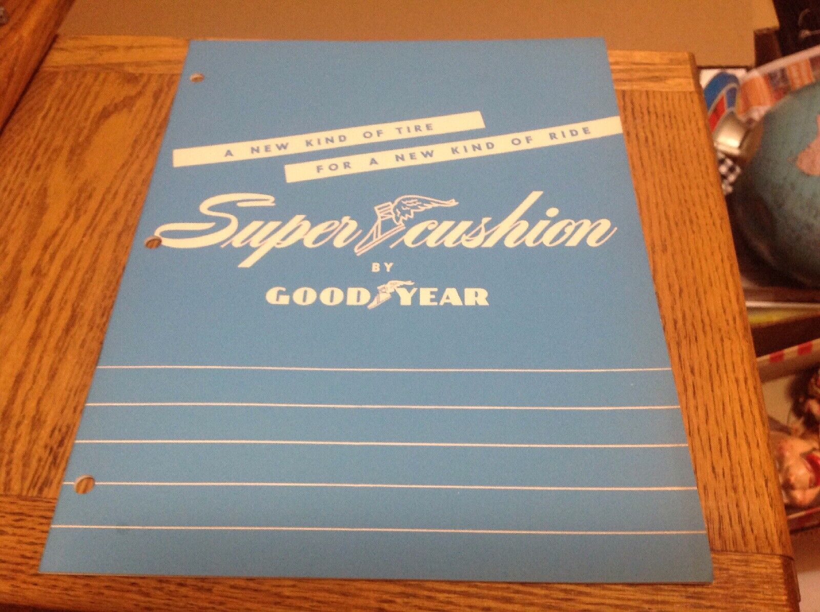Goodyear Super-Cushion Booklet,NOS Training Guide
