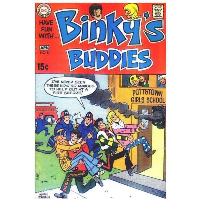 Binky\'s Buddies #8 DC comics Fine minus Full description below [h: