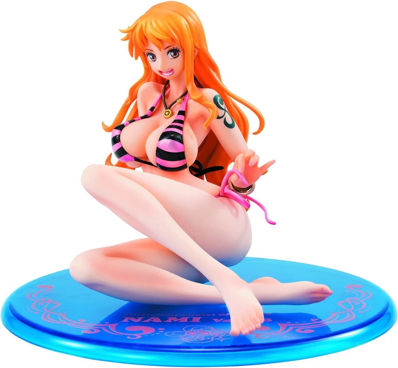 Portrait.Of.Pirates One Piece LIMITED EDITION Nami Ver.BB_PINK Finished Figure
