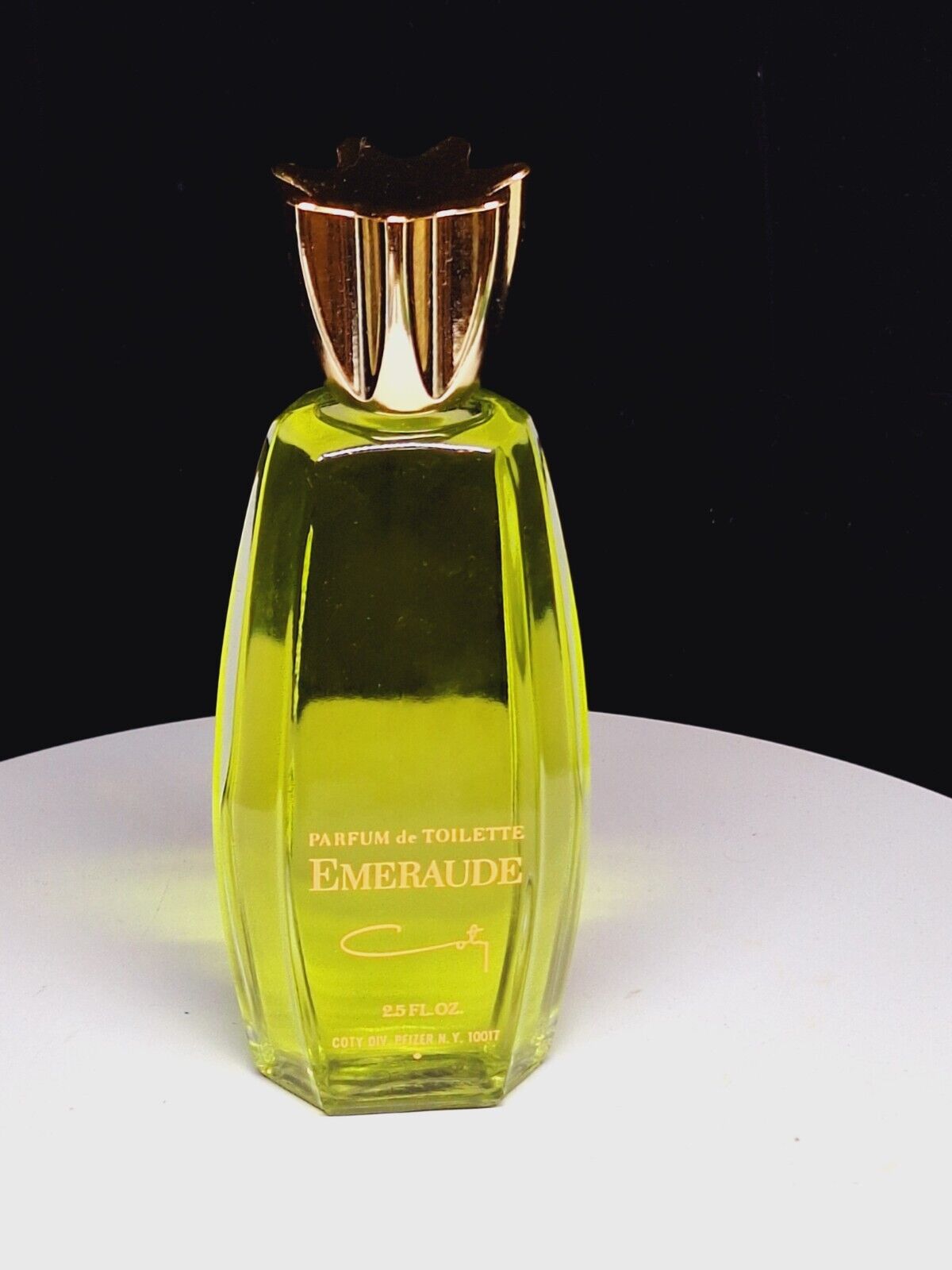 VINTAGE Emeraude by Coty Parfum de Toilette 2.5 fl oz/75 ml RARE