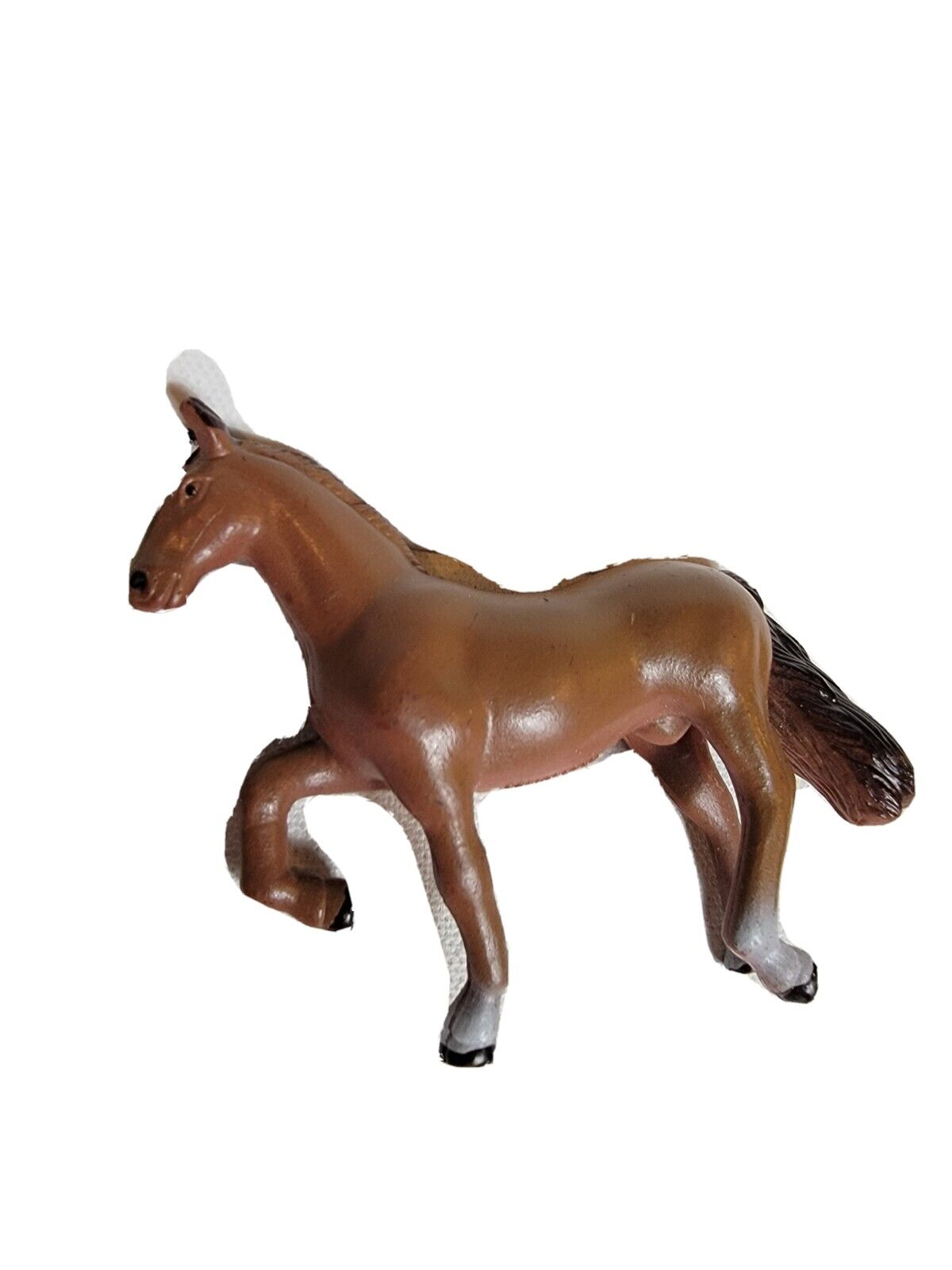 Vintage Funrise Schliech Horse Figure 1988 Saddlebred Stallion 1980s Toy 