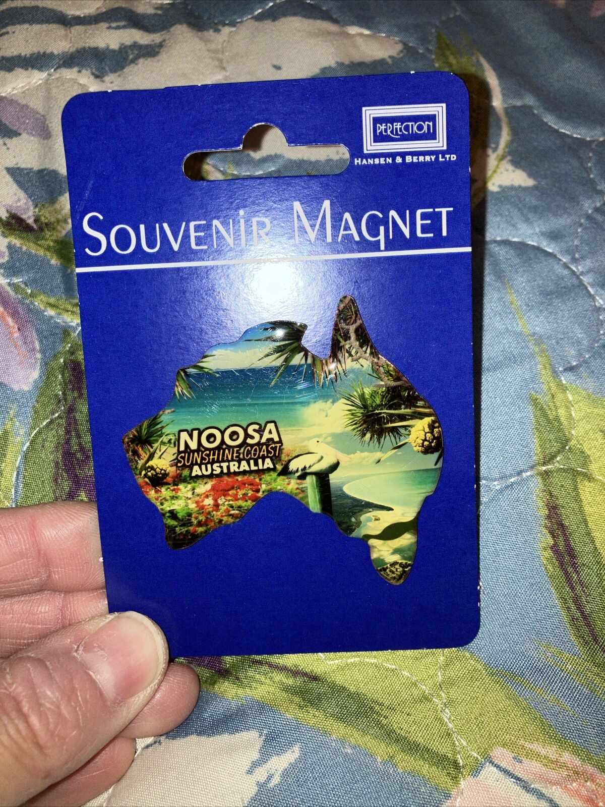 Australia Noosa Sunshine Coast Refrigerator Magnet By Hansen & Berry New