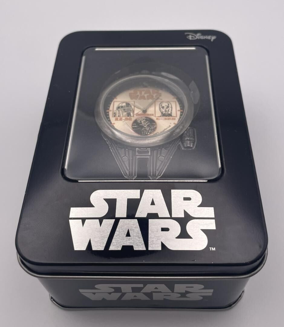 Disney Star Wars Premium Millennium Falcon Pocket Watch with Box Sega prize