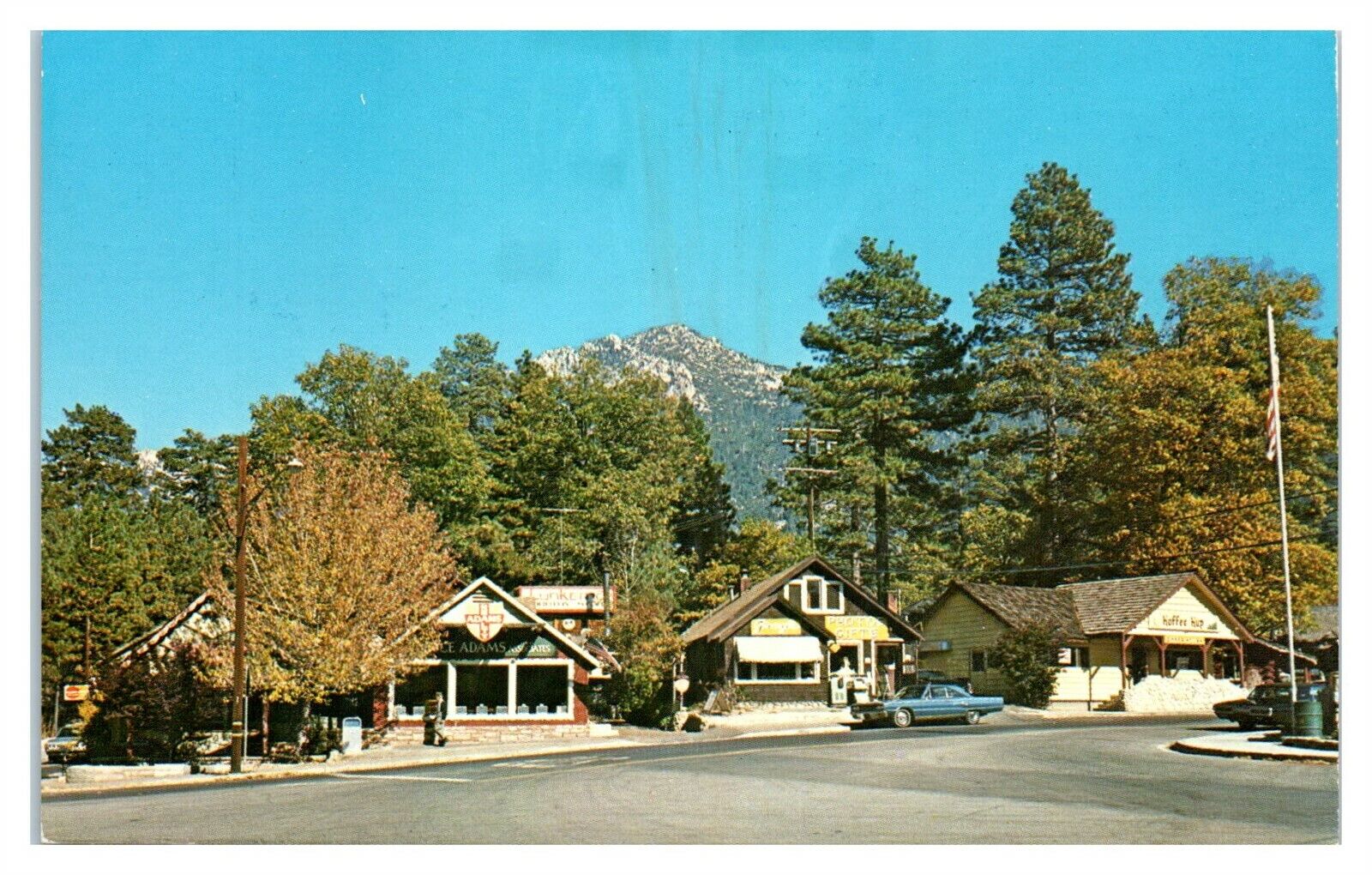 1960s Idyllwild Village, CA Postcard *6F1