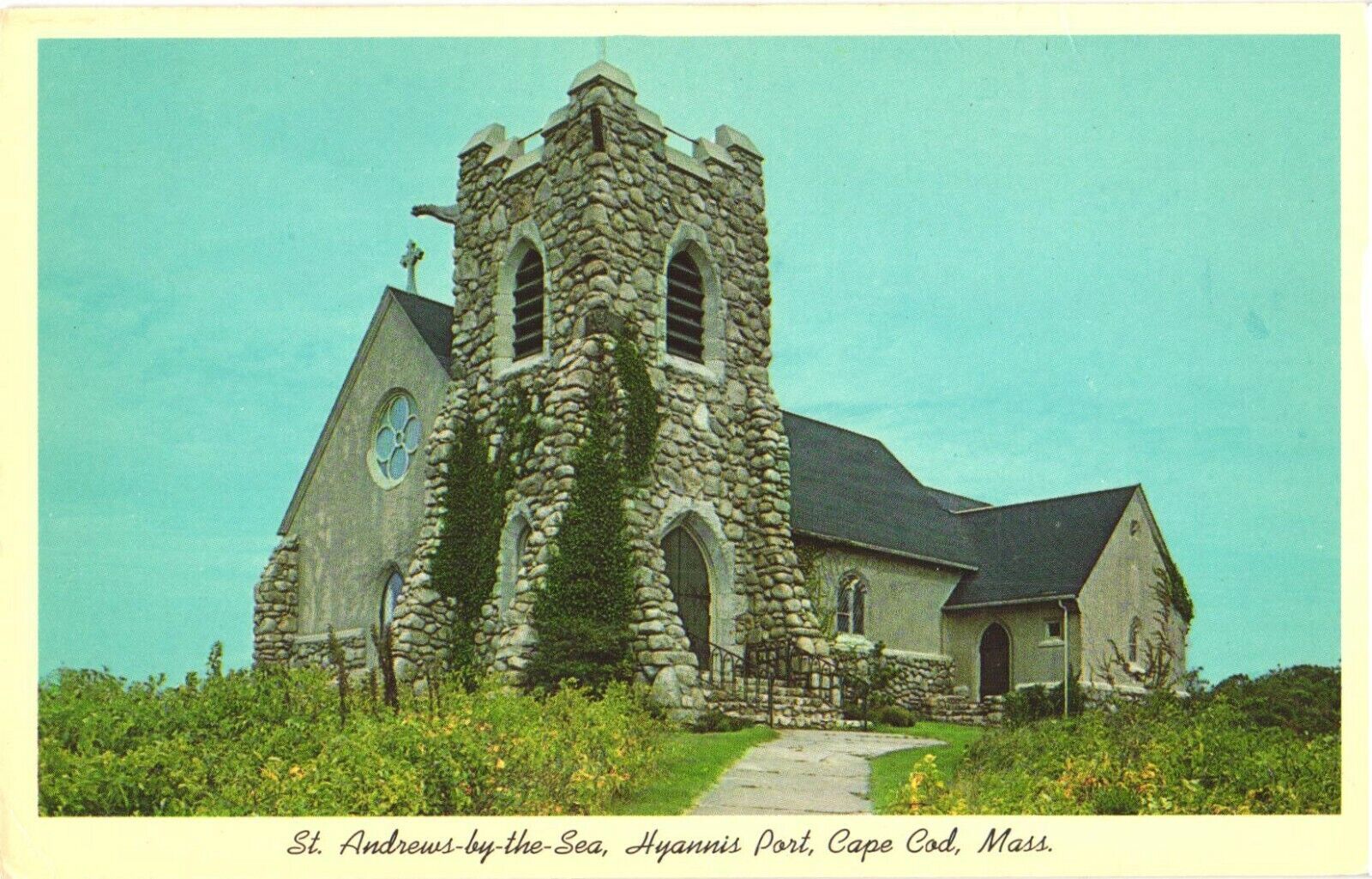 St Andrew\'s-By-the-Sea Hyannis, Port, Cape Cod, Massachusetts Postcard