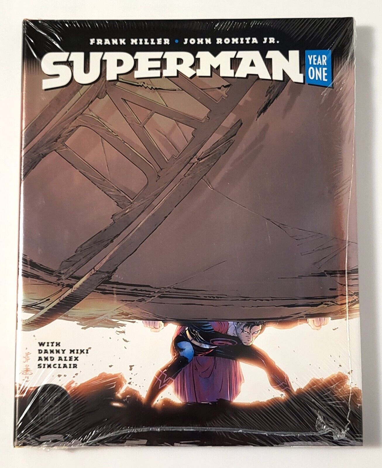 DC Black Label SUPERMAN Year One Hardcover Book Frank Miller John Romita Jr NEW