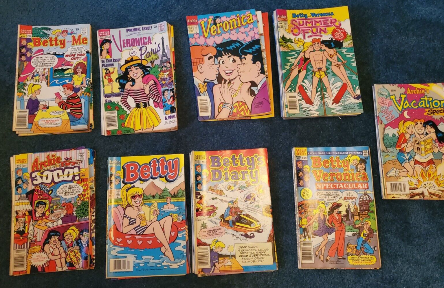 Large Lot of Archie Series comic books 