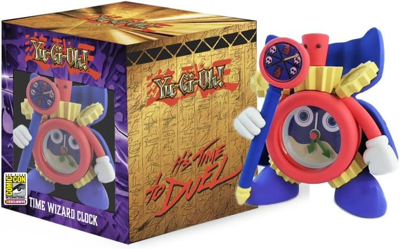 Yu-Gi-Oh Time Wizard Clock Collectible Yugioh Alarm Clock Mint Factory Sealed