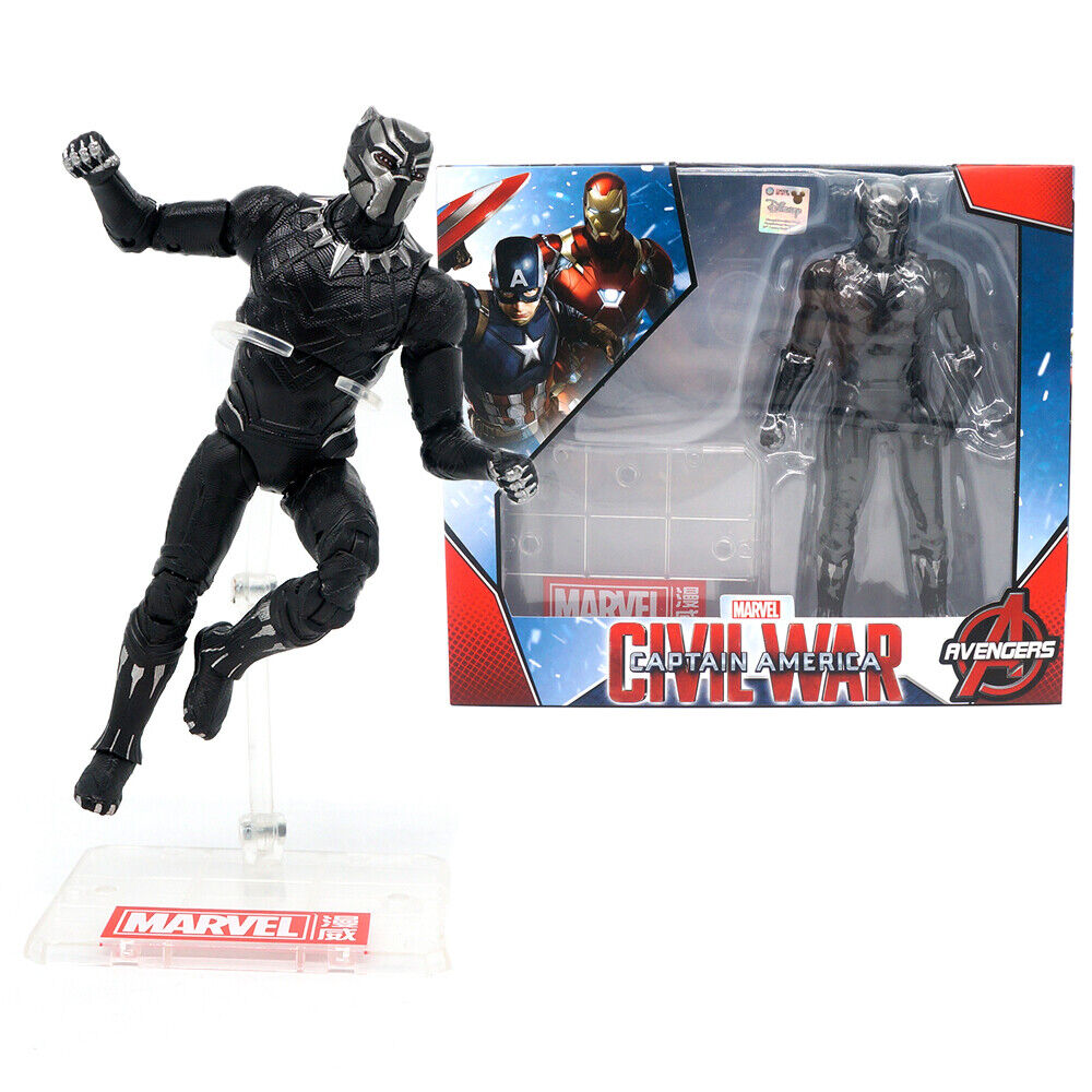 ZD Marvel Legends Black Panther T'Challa 7-inch Action Figure Toys Kids Gift 