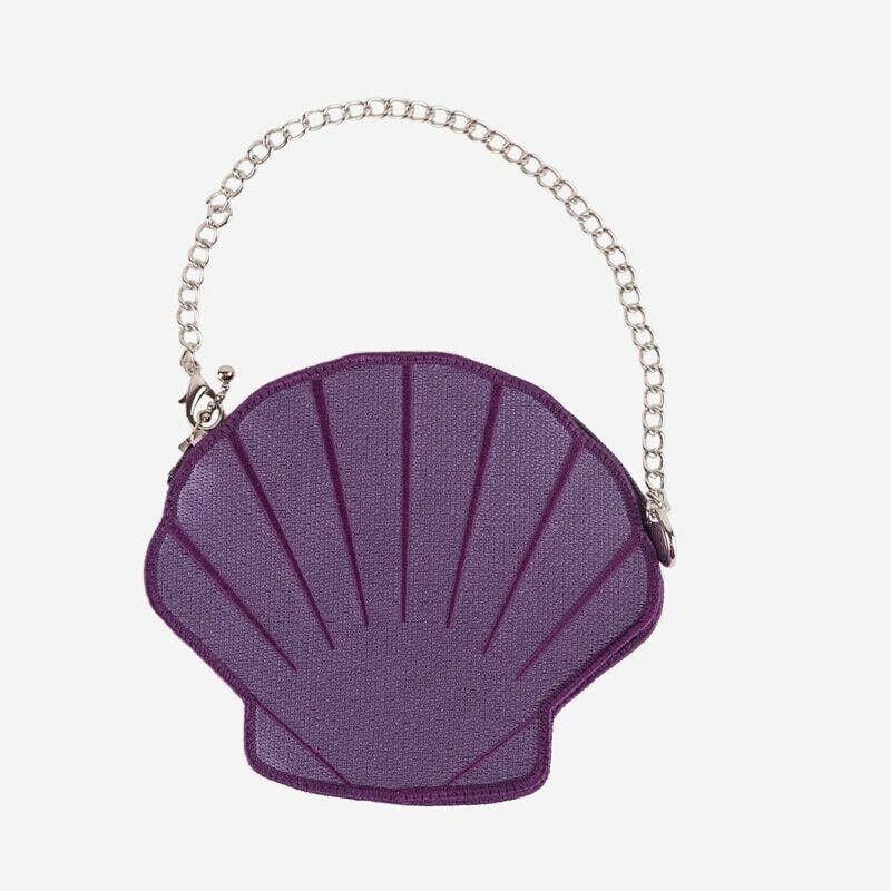 Harvey\'s Disney Little Mermaid Coin Purse Purple Shell