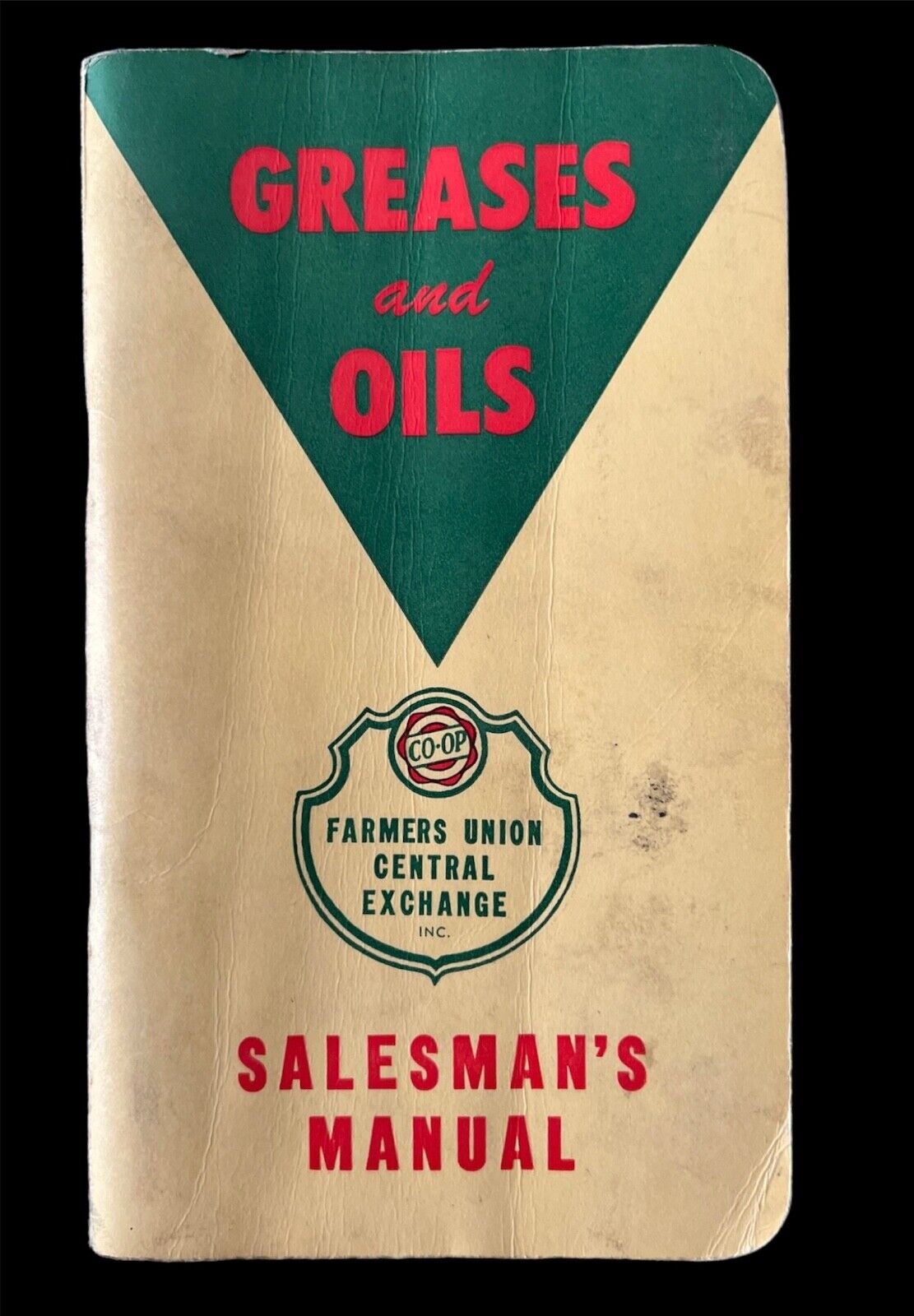 Farmers Union Co-op Greases and Oils Salesman's Manual Vintage