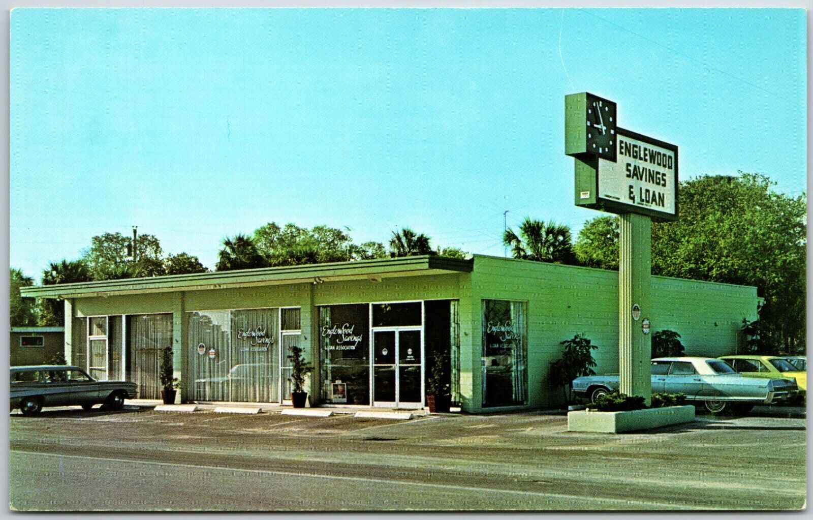 Englewood Savings & Loan, Englewood, Florida - Postcard