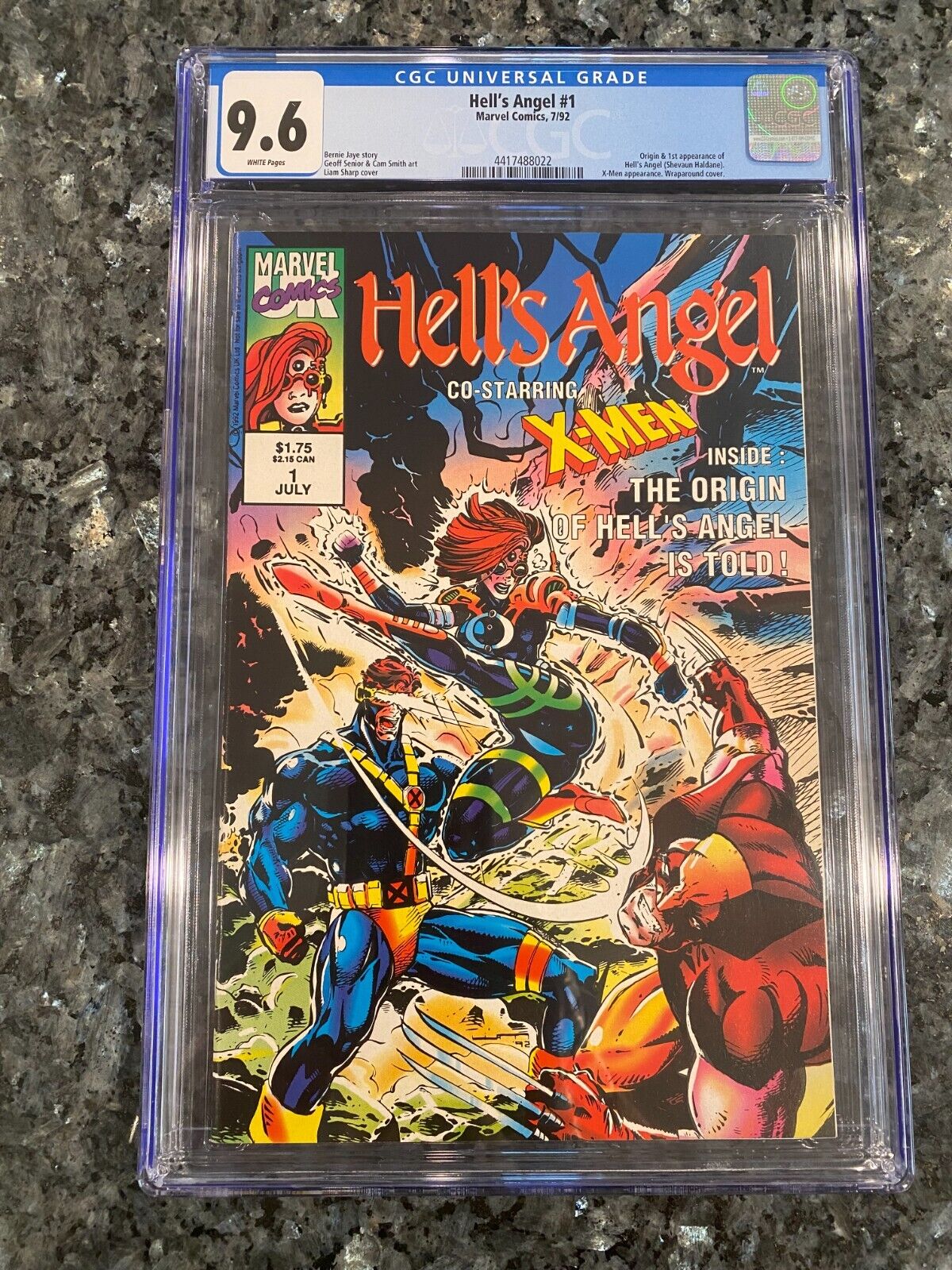 Debut Issue: Hell's Angel #1 - Origin & First Appearance, CGC 9.6 White Pages