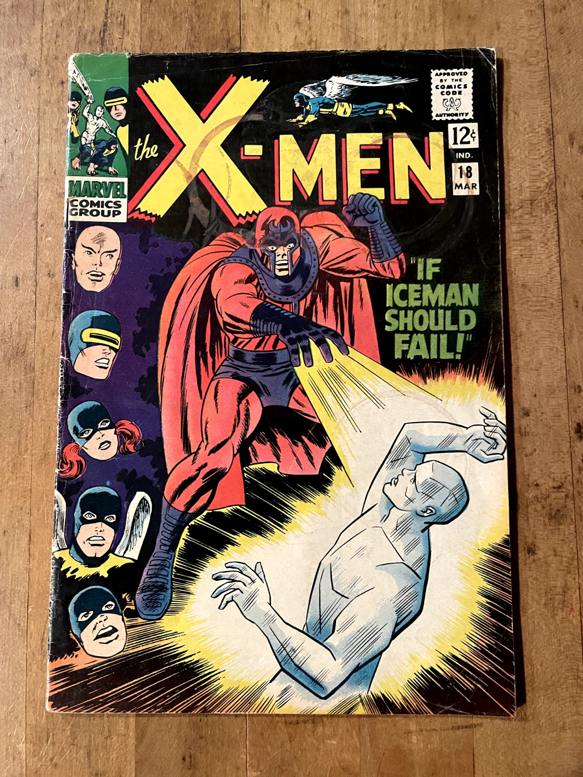 X-Men #18 - Magneto vs Iceman 1966