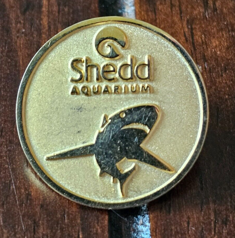 Shedd Aquarium Shark Lapel Pin