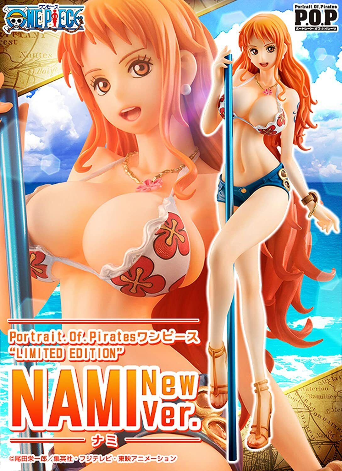 MegaHouse Portrait.Of.Pirates ONE PIECE LIMITED EDITION NAMI NewVer. Figure
