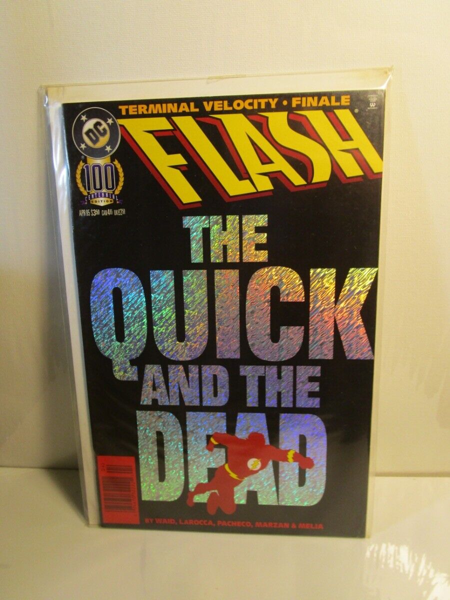 Flash #100 DC Comics 1995 The Quick and the Dead Foil Cover BAGGED BOARDED
