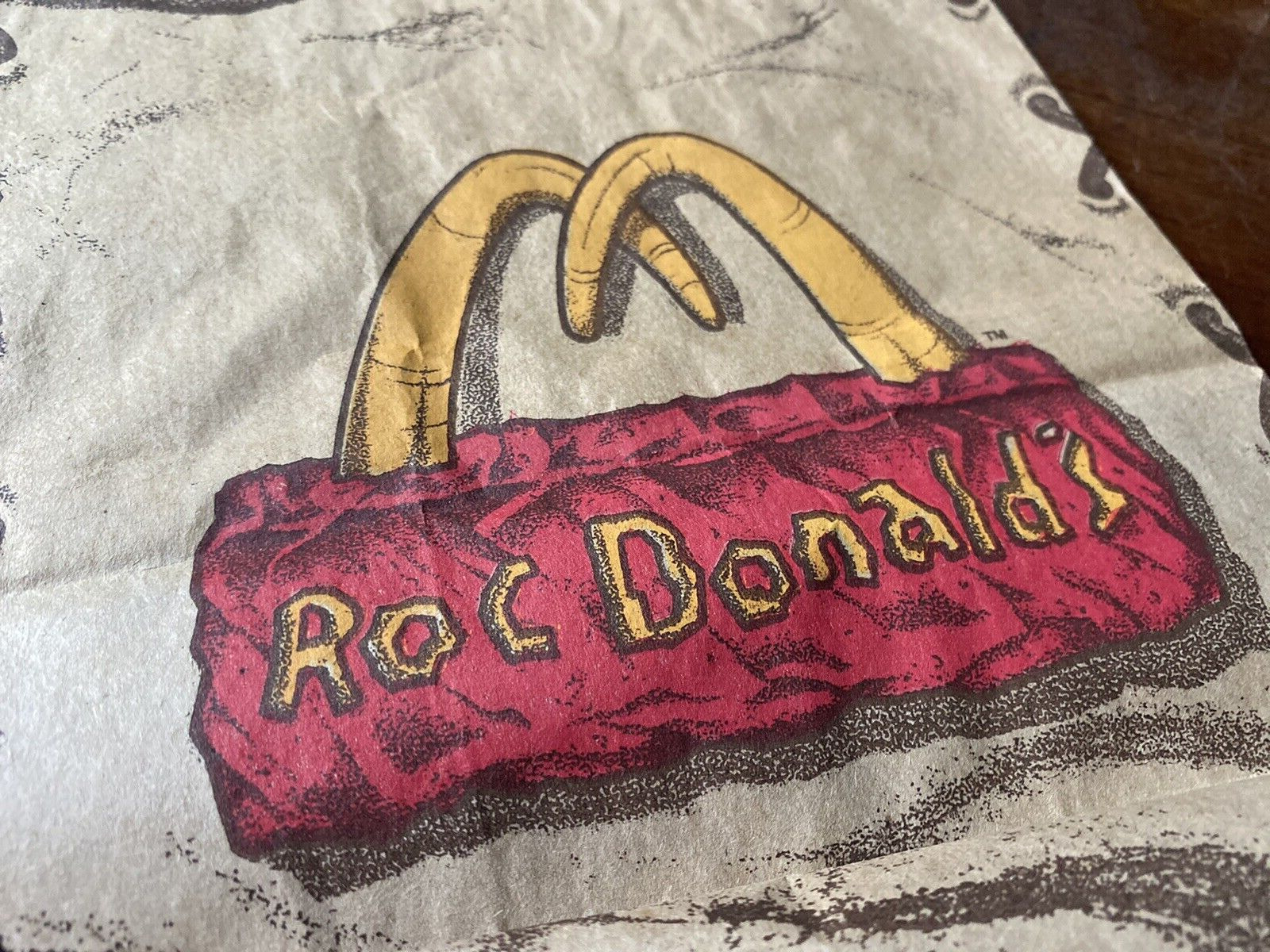 1993 McDonald’s The FLINTSTONES paper bag