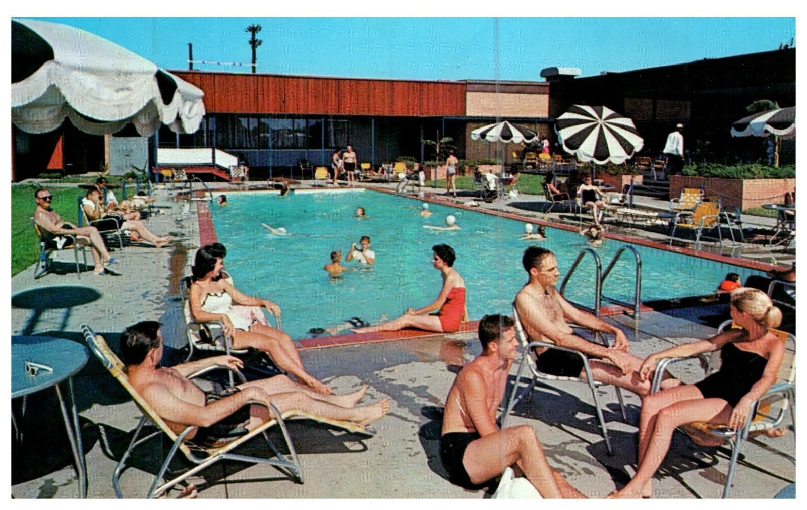 The Shreveporter Shreveport, Louisiana Motel Advertising Vintage 1968 Postcard