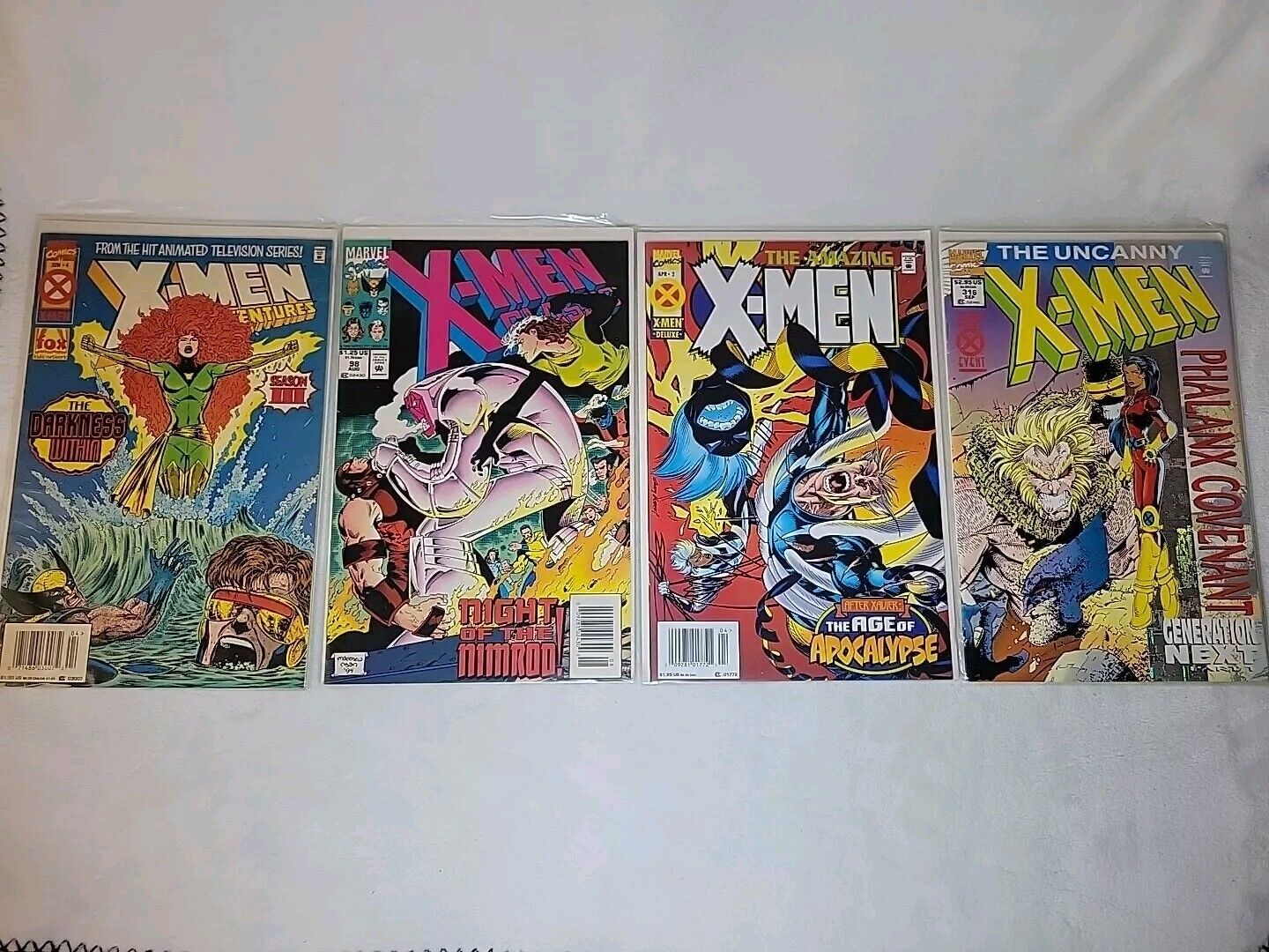 Lot Of 7 X-Men Classic Classic X-Men #98  MARVEL Comics 1994 NEWSSTAND Various C