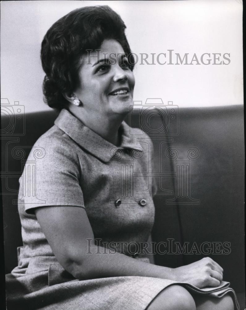 1969 Press Photo Mrs. Spiro Agnew - spa00605