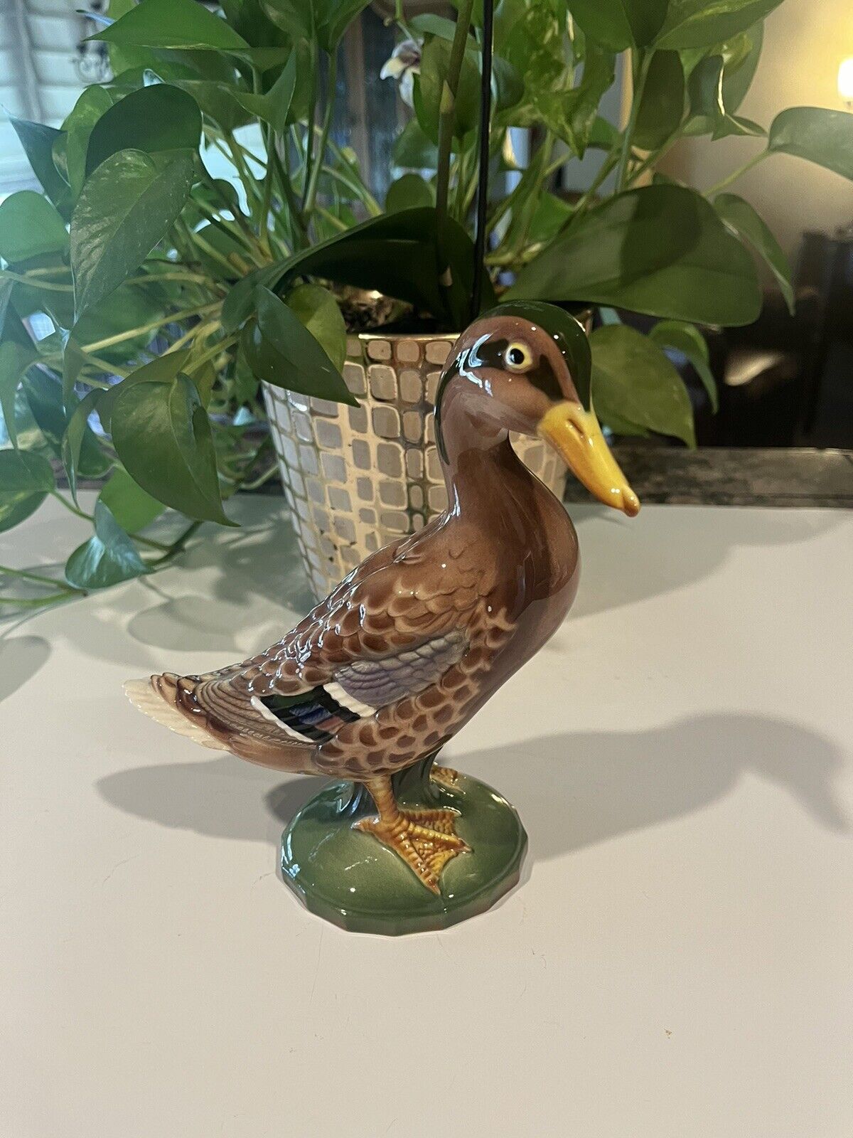 Vintage Ball Brothers Art Ware Duck Figurine Possible Made In 1940