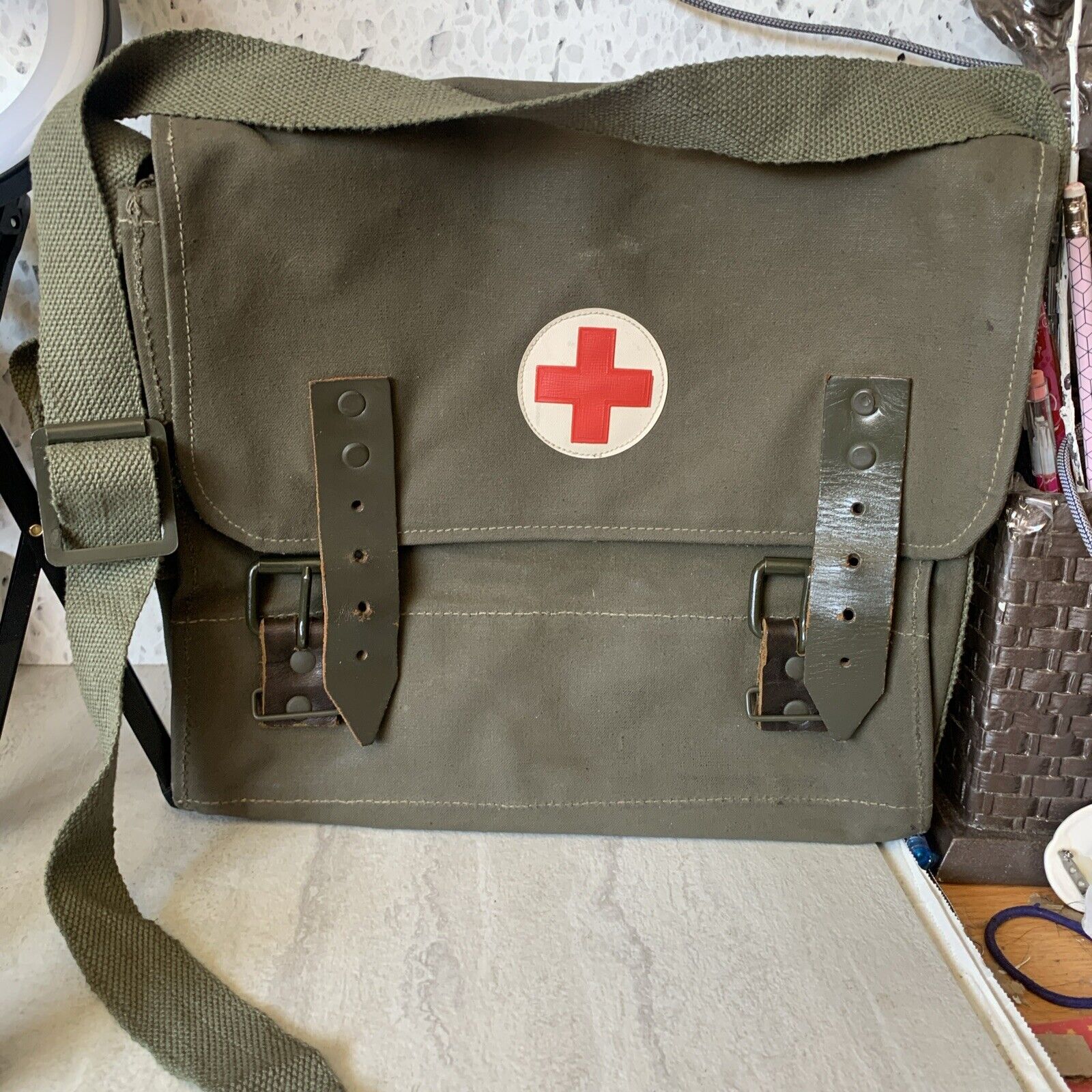 Original Bundeswehr (German Armed Forces) Medic/Emerg. bag