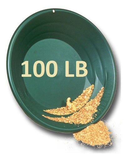 Gold Paydirt 100 LB Colorado - Unsearched Gold Paydirt Bags - Guaranteed Gold