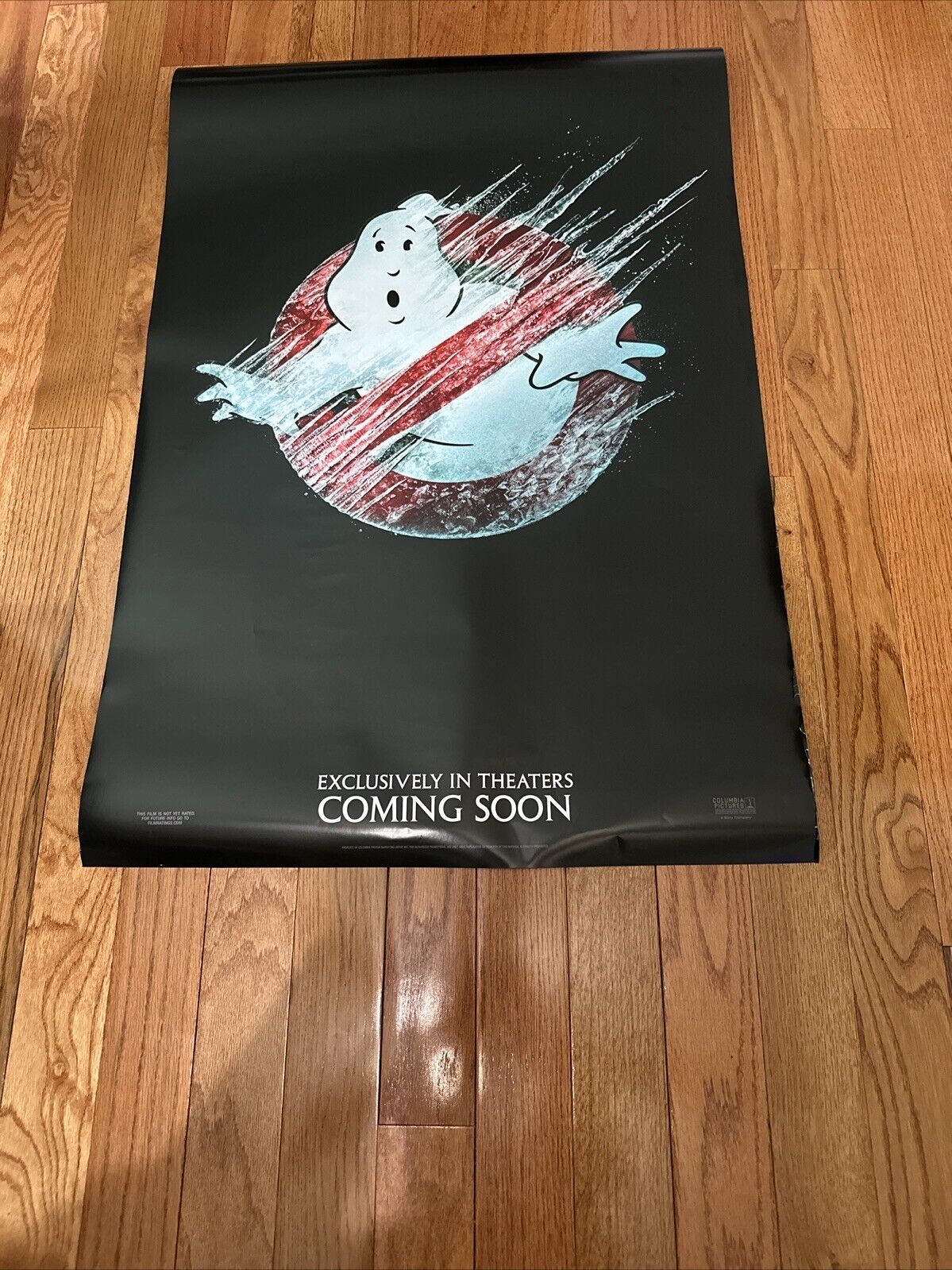 GHOSTBUSTERS 2016 MOVIE PROMO POSTER 40 X 27.  NEW & UNUSED ROLLED
