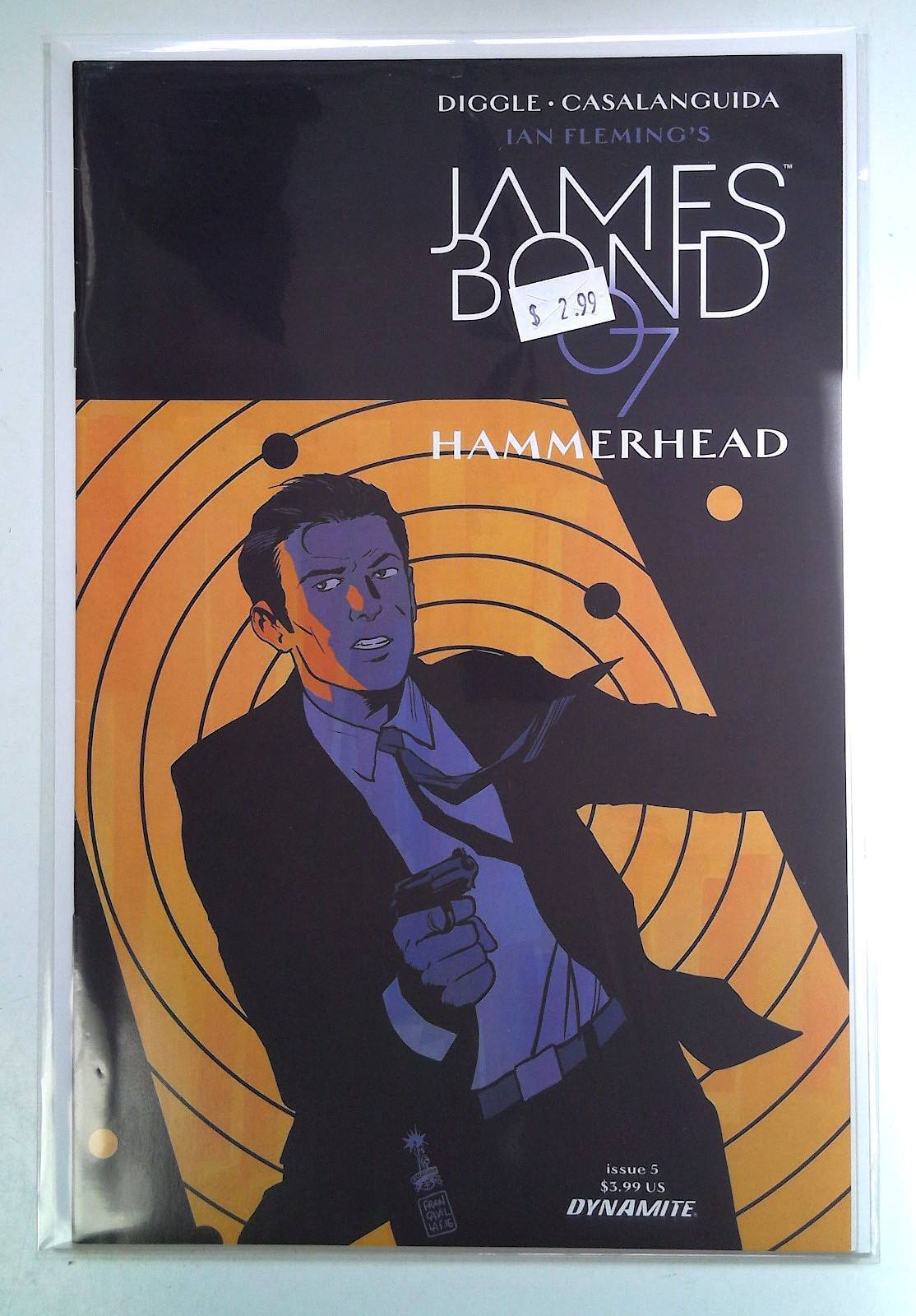 2017 James Bond: Hammerhead #5 Dynamite Entertainment VF+ 1st Print Comic Book