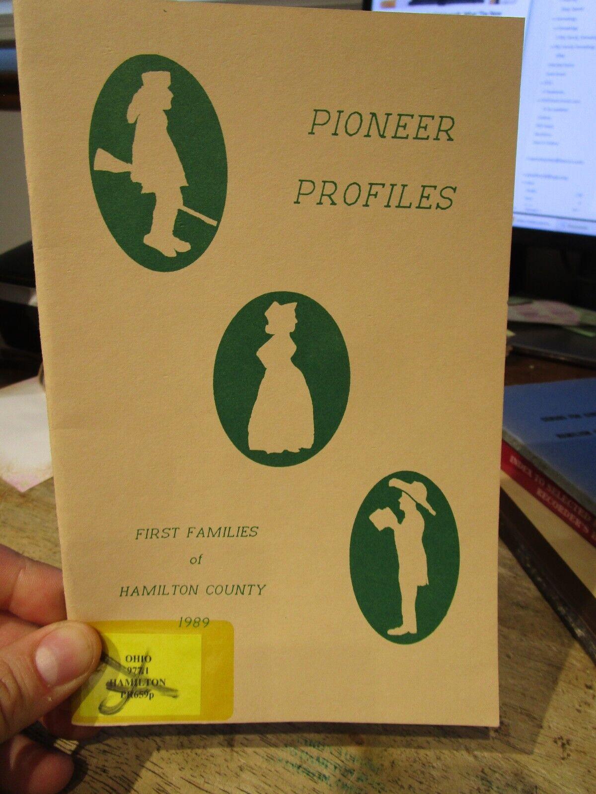Hamilton County Ohio Cincinnati Pioneer Profiles First Families Genealogy Book
