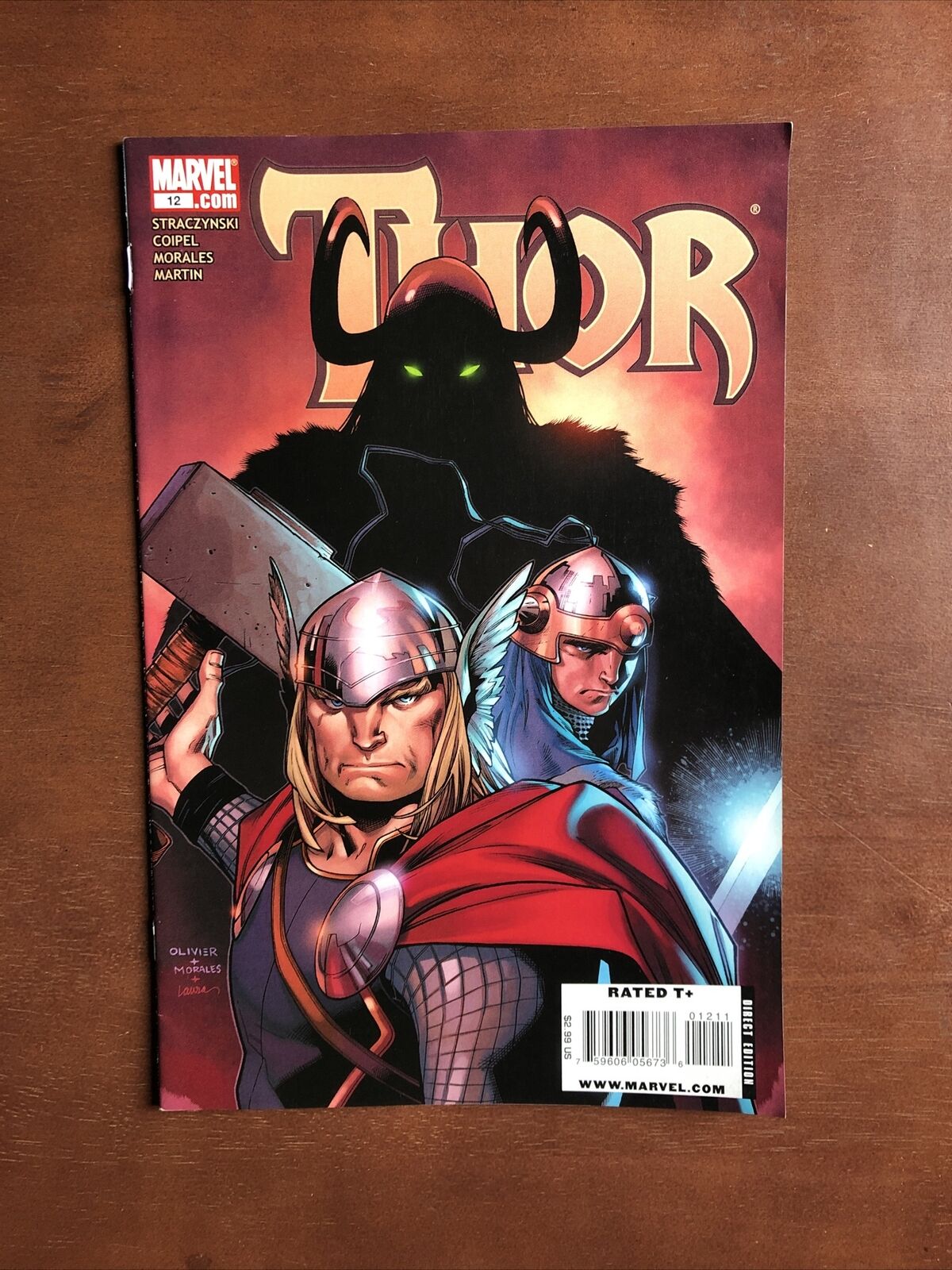 Thor #12 (2008) 9.2 NM Marvel Comic Book High Grade Straczynski Final Issue
