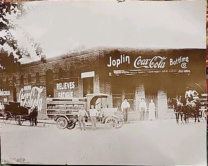 Vintage Joplin Coca Cola Bottling Company Photo