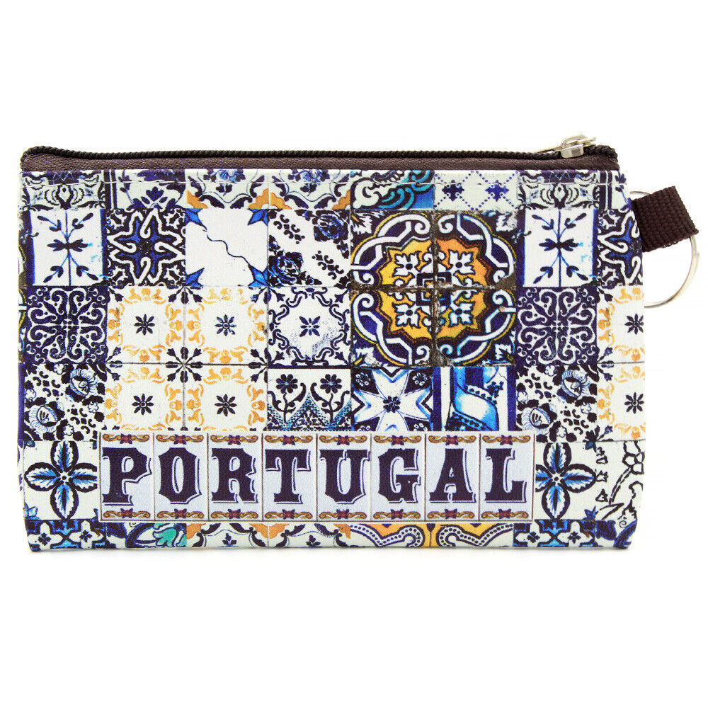 Traditional Portuguese Tiles Coin Holder With Keychain GS2690