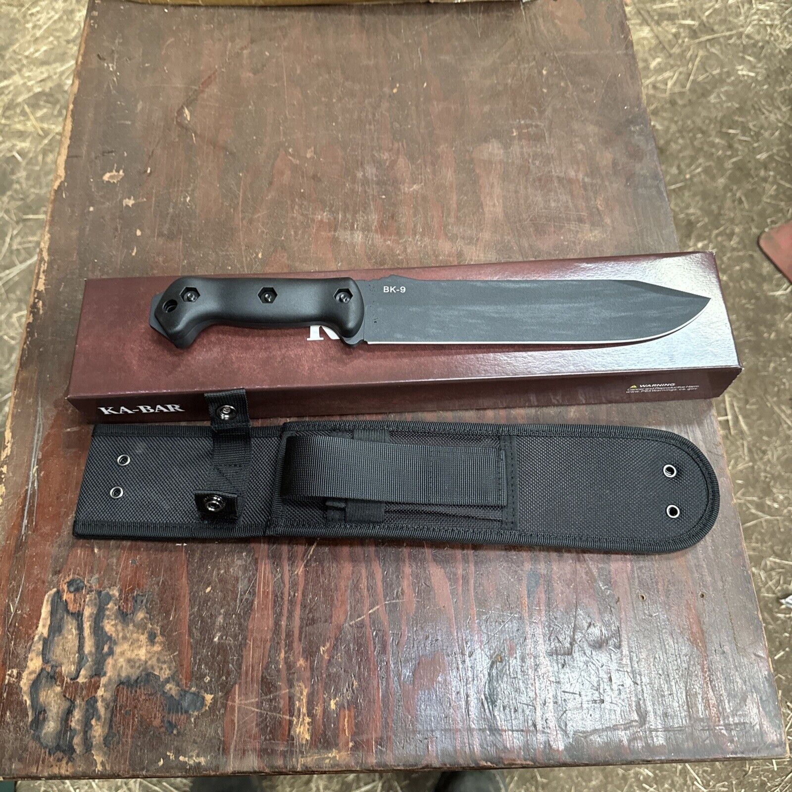 KA-BAR Becker BK9 9 inch Fixed Blade Knife