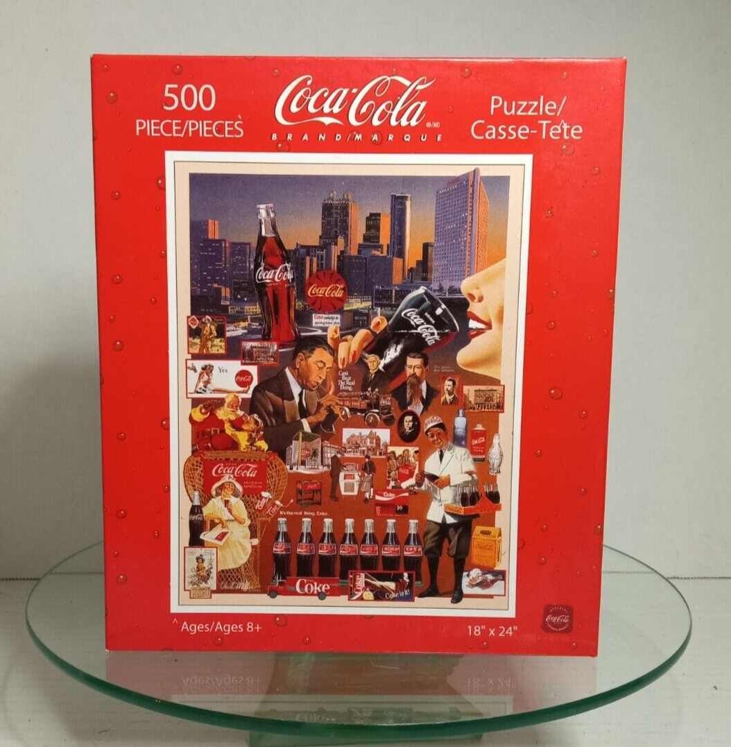 Coca Cola Jigsaw Puzzle New Unopened 500 Pieces 18\