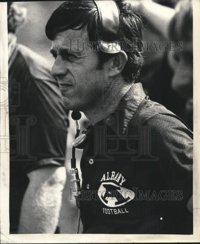 1977 Press Photo Albany football Bob Ford - tub05977