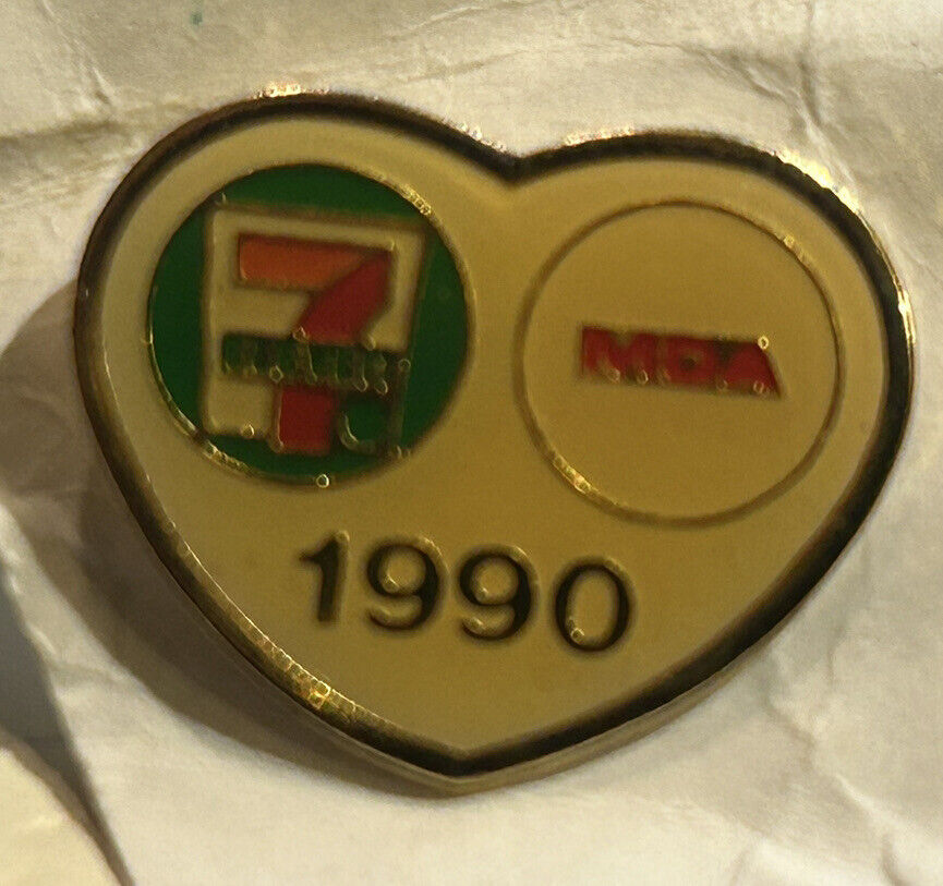 Vintage 7-Eleven  Lapel Pin - 1990 MDA