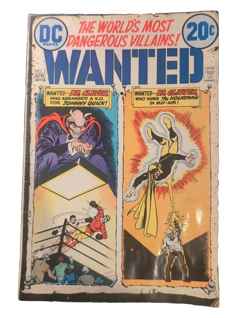 Wanted #7 Apr 1973 Bronze Age DC Comics ID:41330