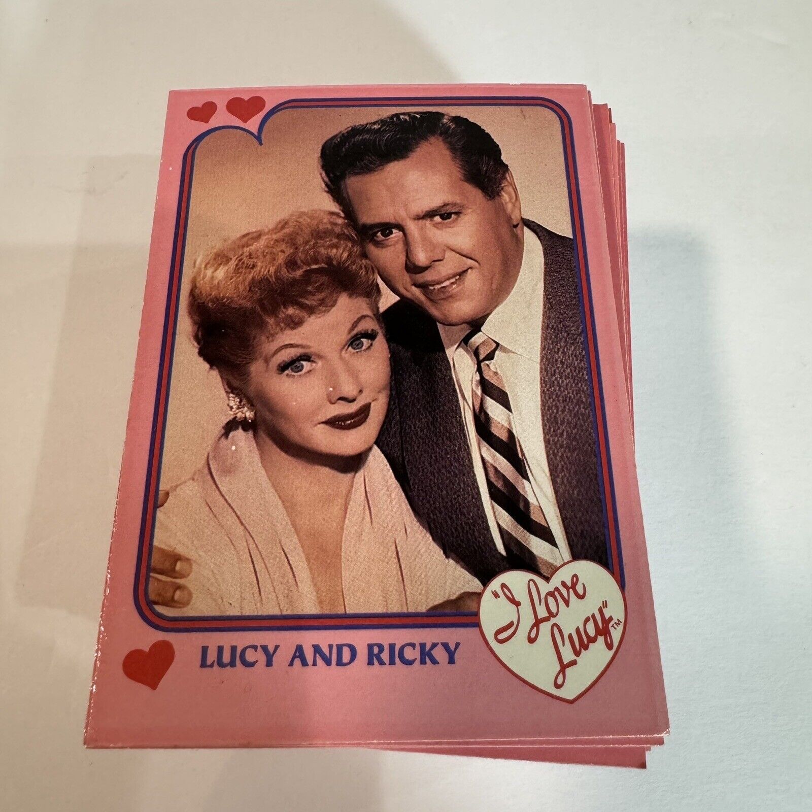 Vintage 1991 I LOVE LUCY Lucille Ball TV Trading Cards Complete Set of 110
