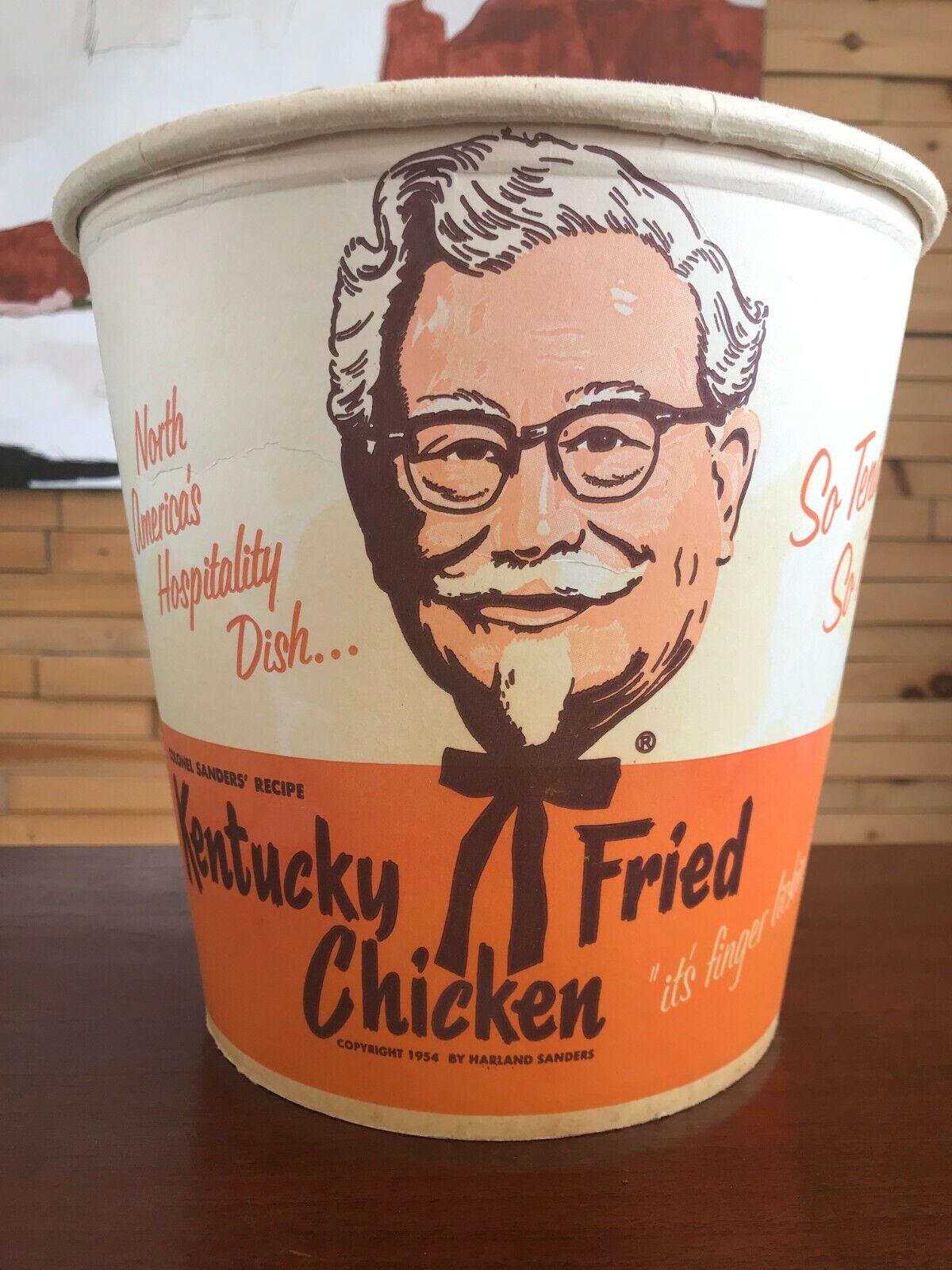 Vintage 1950's, Kentucky Fried Chicken, 